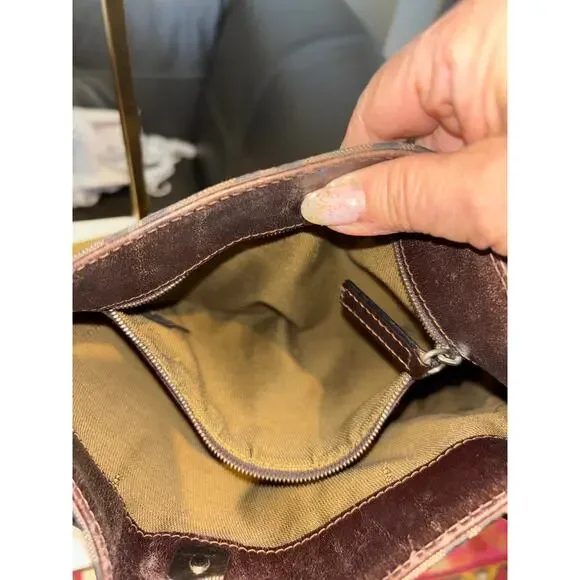 Fendi Zucca Small Shoulder Tote - Picture 7 of 7